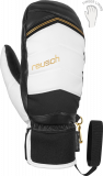 Reusch Lara Gut-Behrami R-TEX® XT Mitten 6031514 7960 white black gold front
